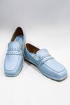 Buy_The Alter_Blue Powder Embellished Loafers 