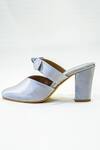 Buy The Alter Silver Metallic Satin Beverly Bow Block Heels Online at Aza Fashions Buy_The Alter_Silver Metallic Satin Beverly Bow Block Heels _Online_at_Aza_Fashions