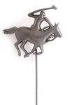 Buy_Cosa Nostraa_Black Golfer Brass Lapel Pin_Online_at_Aza_Fashions