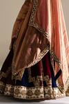 Mimamsaa_Pink Esme Tissue Silk Dupatta_Online_at_Aza_Fashions