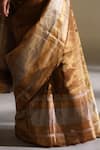 Shop_Mimamsaa_Brown Karyl Tissue Silk Woven Saree_Online_at_Aza_Fashions