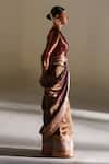 Buy_Mimamsaa_Wine Geri Tissue Silk Woven Saree_Online_at_Aza_Fashions