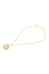 Buy_ISHARYA_Gold Plated Pearl Amara Statement Necklace _Online_at_Aza_Fashions