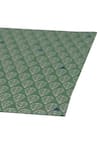 Shop_Consciousco_Green Cotton Duck Safari Leaf Midnight Place Mats - Set Of 4_Online_at_Aza_Fashions