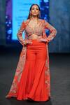 Shop_Bhumika Sharma_Net Ambi Jaal Embroidered Jacket And Sharara Set_Online_at_Aza_Fashions