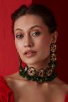 Paisley Pop_Navrattan Necklace Jewellery Set_Online_at_Aza_Fashions