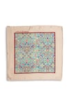 Rabani & Rakha_Multi Color Printed Floret Pocket Square Gift Box - Set Of 3 _Online_at_Aza_Fashions