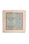 Rabani & Rakha_Multi Color Printed Satin Pocket Square Gift Box - Set Of 3_Online_at_Aza_Fashions