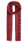 Buy Shingora Red Printed Floral Stole Online at Aza Fashions Buy_Shingora_Red Printed Floral Stole _Online_at_Aza_Fashions