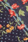 Shingora_Polka Dot And Floral Print Shawl_at_Aza_Fashions