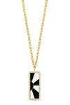 Buy_Mnsh_Gold Plated Sunrays Enamelled Pendant Necklace _Online_at_Aza_Fashions
