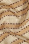 Shop_SHINGORA_Beige Geometric Woven Stole _Online_at_Aza_Fashions