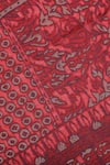 Shop_SHINGORA_Maroon Woven Floret Pattern Stole _Online_at_Aza_Fashions