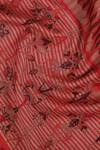 Shop Shingora Maroon Woven Jacquard Floral And Stripe Pattern Stole Online at Aza Fashions Shop_Shingora_Maroon Woven Jacquard Floral And Stripe Pattern Stole _Online_at_Aza_Fashions