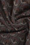 Shop_Shingora_Black Woven Floral Jacquard Pattern Stole _Online_at_Aza_Fashions
