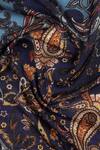 Buy_SHINGORA_Blue Paisley Print Stole _Online_at_Aza_Fashions