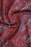 Shop Shingora Maroon Printed Paisley And Floral Stole Online at Aza Fashions Shop_Shingora_Maroon Printed Paisley And Floral Stole _Online_at_Aza_Fashions