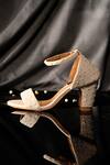 Miraki_White Embellished Pearl Block Heels _Online_at_Aza_Fashions