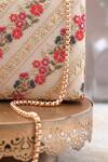 Amyra_Multi Color Embroidery, Sequins Resham Floral Box Clutch_Online_at_Aza_Fashions