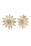 Buy_Bblingg_Gold Plated Crystals, Smocking Rubaina Kundan Stud Earrings 