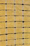 Qaaleen_Yellow All Viscose Silk Hand Woven Mayhem Rug_Online_at_Aza_Fashions