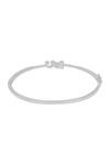 Sangeeta Boochra_Silver Plated Cubic Zirconia Shaya To Bracelet_Online_at_Aza_Fashions