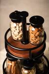 S.G. Home_Rotary 7 Jar Spice Rack_Online_at_Aza_Fashions
