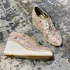 Shop_Tiesta_Gold Embroidery Leaf Embellished Sneaker Wedges _Online_at_Aza_Fashions