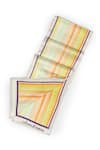 Buy_Rabani & Rakha_Multi Color Printed Striped Neck Stole And Pocket Square Gift Box - Set Of 2 _Online_at_Aza_Fashions