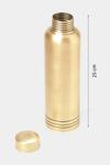 Ritu Kumar_Gold Cochin Kansa Brass Bottle _Online_at_Aza_Fashions