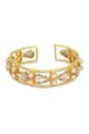 Buy_Bblingg_Gold Plated Crystal Samara Embellished Cuff