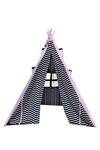 My Gift Booth Black Cotton Print Chevron Teepee Tent Online at Aza Fashions My Gift Booth_Black Cotton Print Chevron Teepee Tent_Online_at_Aza_Fashions