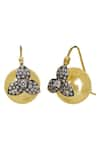 Buy_Tizora_Yellow Fresh Water Pearl Drop Earrings _Online_at_Aza_Fashions