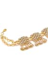 Bblingg_Gold Plated Natural Stones Viana Mini Embellished Choker Set _Online_at_Aza_Fashions