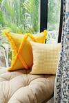 Buy_Throwpillow_Checked Cushion Cover_Online_at_Aza_Fashions