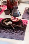 The Kargha Story_Charcoal Berry Table Mat - Set Of 2_at_Aza_Fashions