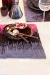 Shop_The Kargha Story_Charcoal Berry Table Mat - Set Of 2_Online_at_Aza_Fashions
