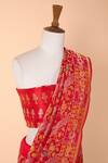 Ekaya_Red Silk Woven Banarasi Kadwa Saree For Women_Online_at_Aza_Fashions
