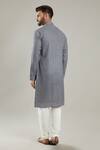 Shop Kasbah Grey Chanderi Embroidery Kurta Set at Aza Fashions Shop_Kasbah_Grey Chanderi Embroidery Kurta Set_at_Aza_Fashions
