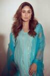 Buy_Devnaagri_Blue Zari Work Kurta Palazzo Set_Online_at_Aza_Fashions