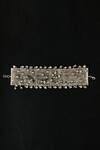 Shop_Aaree Accessories_Silver Plated Brass Handcrafted Ghungroo Bracelet_Online_at_Aza_Fashions