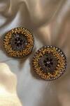 Buy_Aaree Accessories_Studs With Hand Painted Enamel Work_at_Aza_Fashions