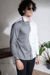 Buy_Abkasa_White Cotton Metropolitan Shirt _Online_at_Aza_Fashions