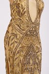 Shop_Ambrosia_Beige Round Sequin Embroidered Gown _Online_at_Aza_Fashions