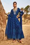 Buy_Anita Dongre_Manah Bandhini Anarkali Set_at_Aza_Fashions