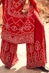 Anita Dongre_Kimaya Bandhani Kurta Set_Online_at_Aza_Fashions