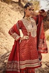 Shop_Anita Dongre_Ekaa Ajrakh Kurta Set_at_Aza_Fashions