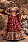 Anita Dongre_Laukya Ajarakh Lehenga Set_Online_at_Aza_Fashions
