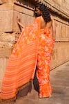 Shop Anita Dongre Magic Magpies Saree Set at Aza Fashions Shop_Anita Dongre_Magic Magpies Saree Set_at_Aza_Fashions