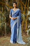 Buy_Grassroot By Anita Dongre_Dhiti Silk Saree_at_Aza_Fashions